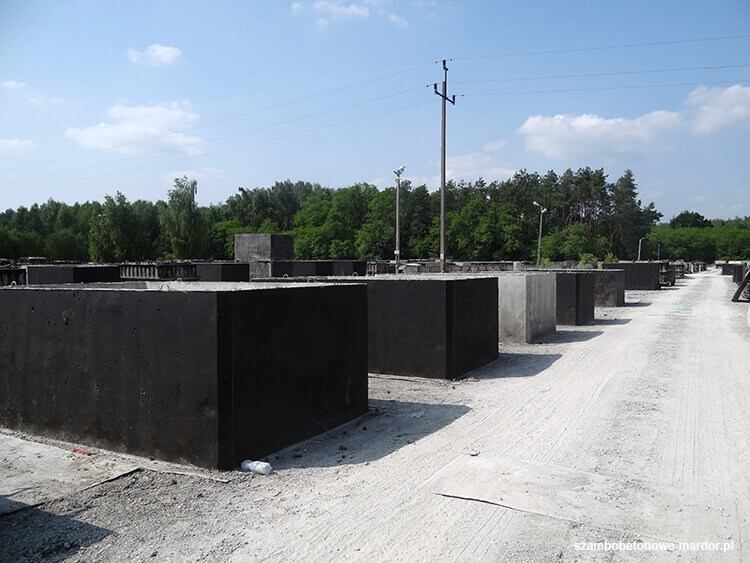 Certyfikowane szamba betonowe różnych pojemności dostępne od ręki w Grudziądzu